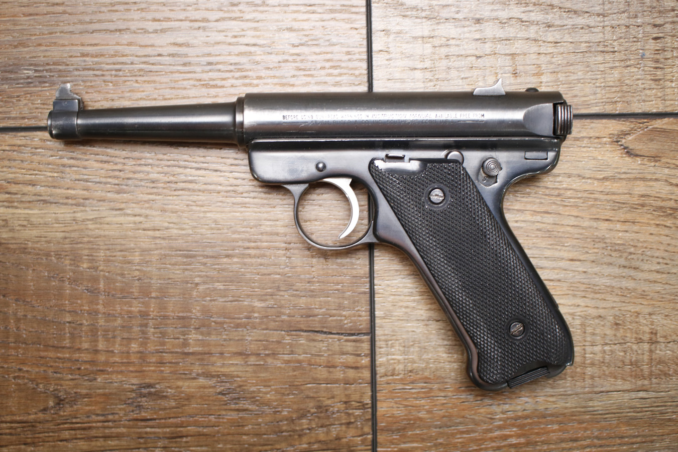 RUGER Mark II 22LR Police Trade-in Pistol